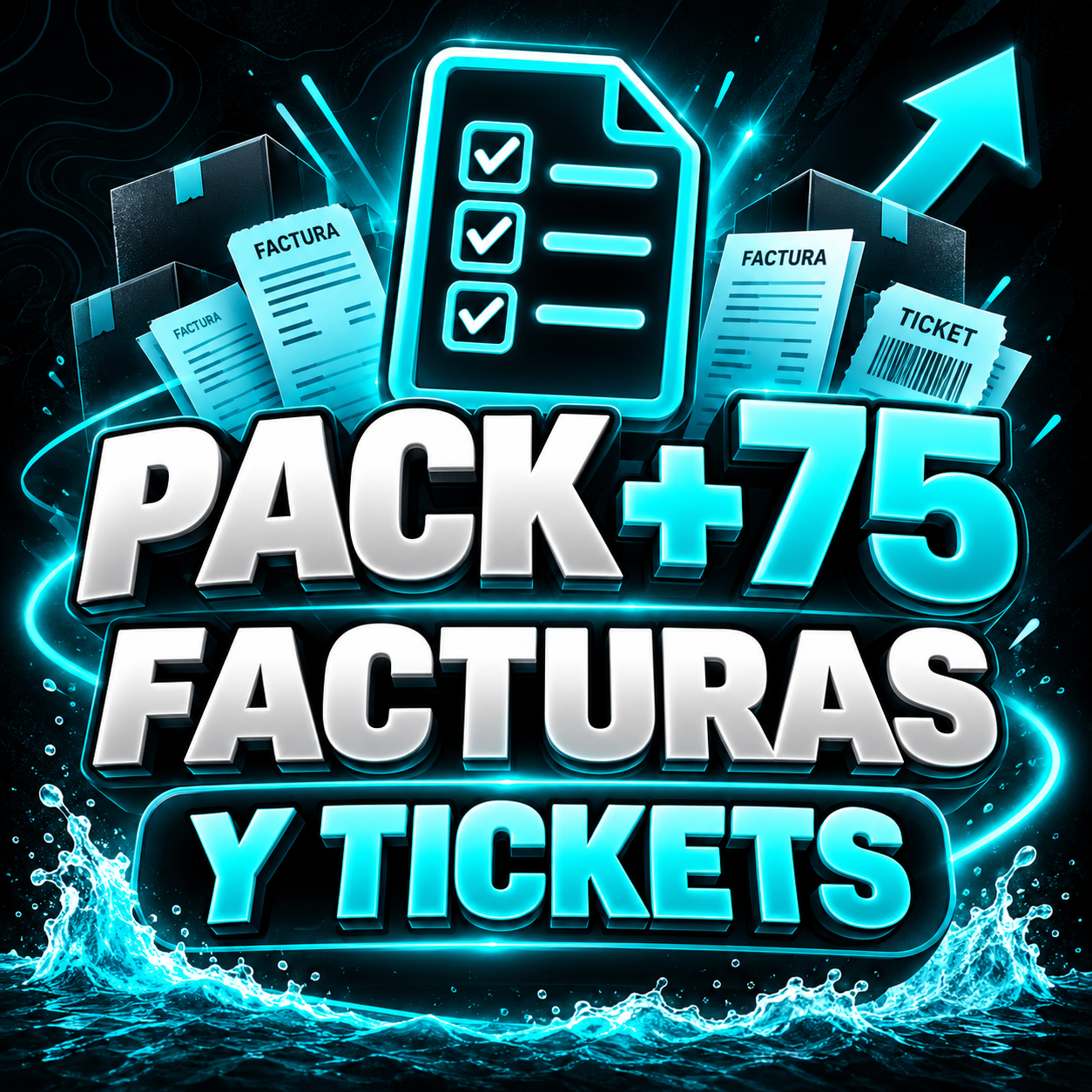PACK +75 FACTURAS Y TIKETS